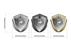 Dacia Kuppel Emblem Abzeichen Minimaler Stil Universell